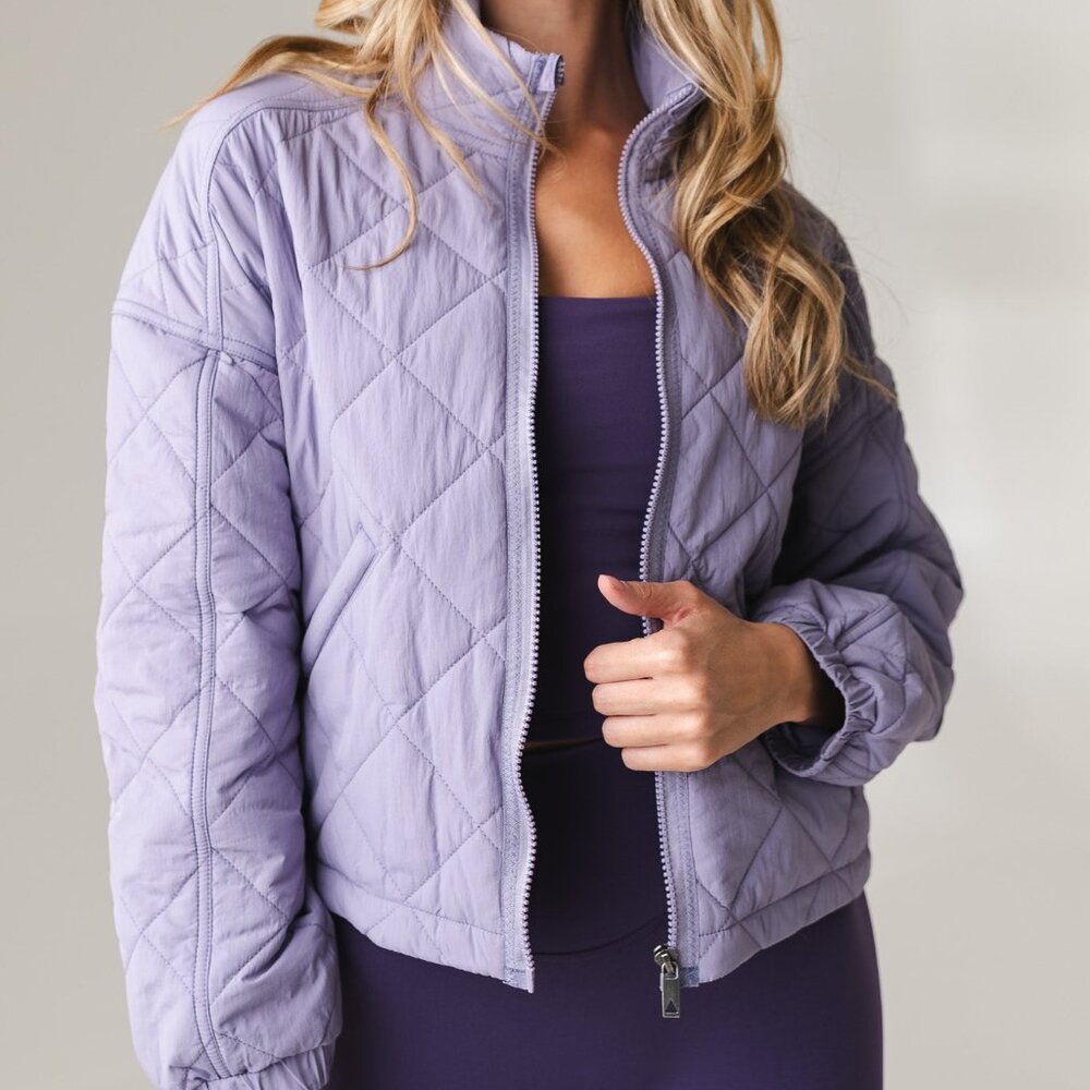 Vitality Puffer Jacket - Ashberry Size XS
